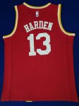 NBA 13 Harden Rockets Maillot Retro brodé